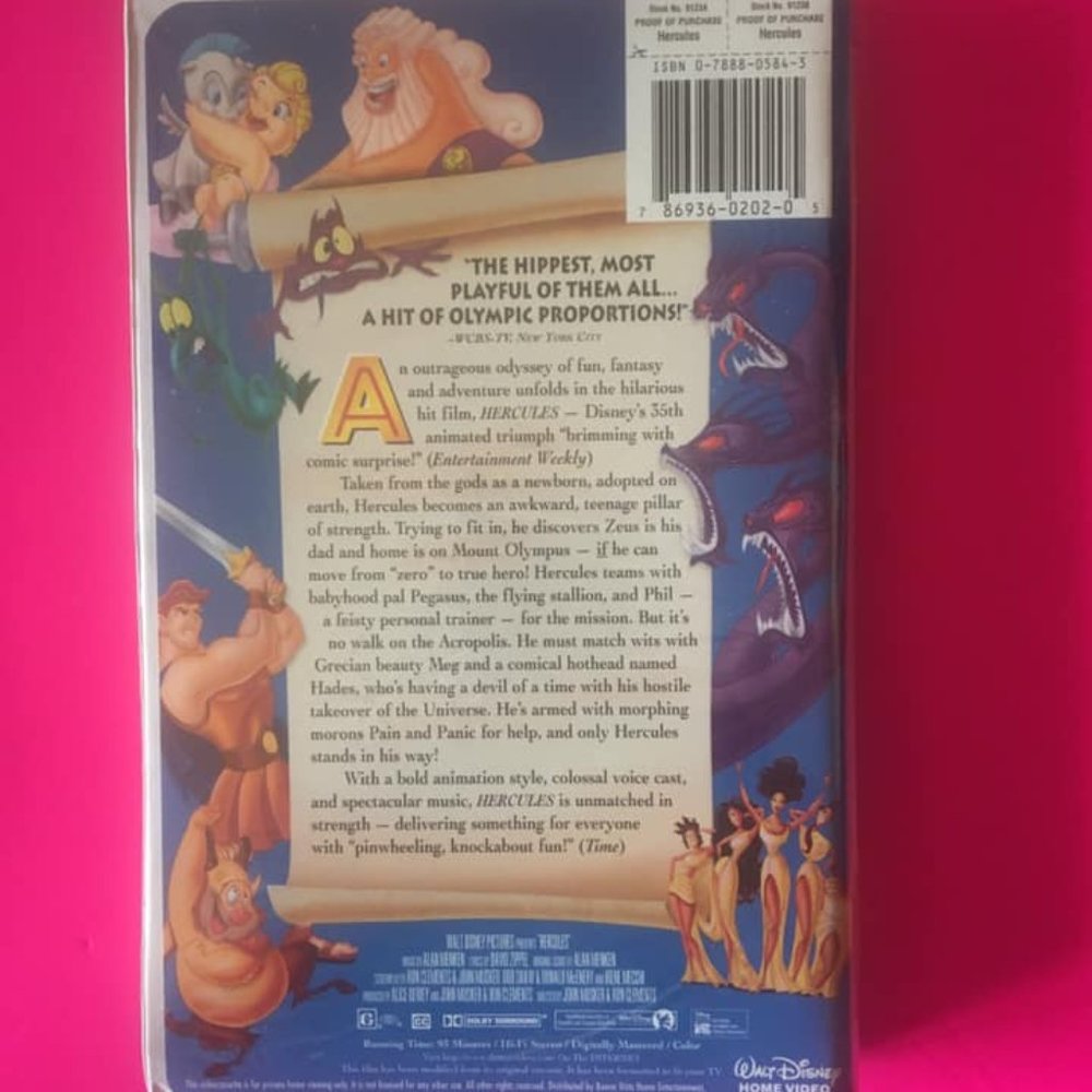 Hercules VHS - Picture 2 of 4